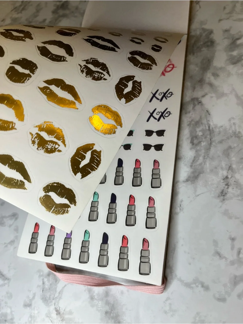 Happy Planner Mini Sticker Kit - Pink, Gold, Mint & Navy